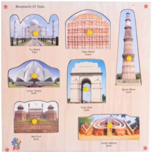 Monuments of India Identification Tray Skillofun