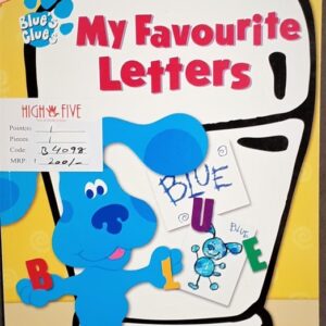 My favourite letters blue