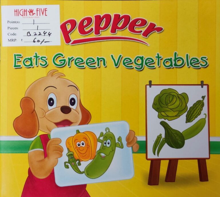 Pepper-Eats-Green-Vegetables