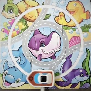 Water Creatures Jigsaw Puzzle With Car