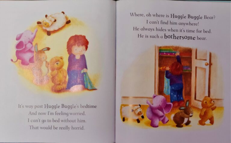 Where, oh where is the huggle buggle bear