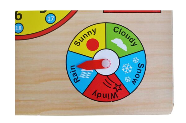 Wooden Clock Puzzle Time n Seasons