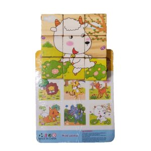 6 in 1 Picture Puzzle Block Cube