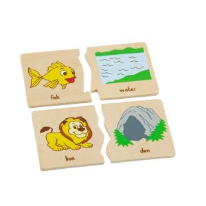Animal Home Puzzle Eduedge