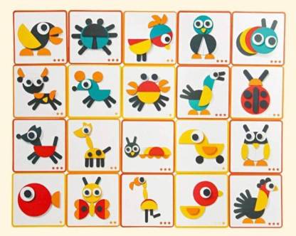 Animal Shape Blocks Puzzle Game