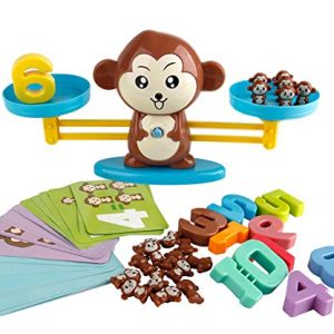 Animal Scale Set Monkey (Learning Addition)
