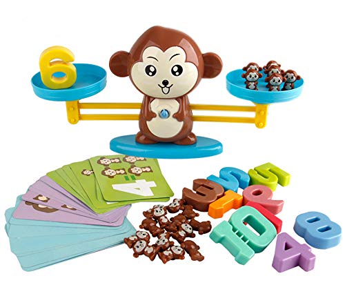 Animal Scale Set Monkey (Learning Addition)