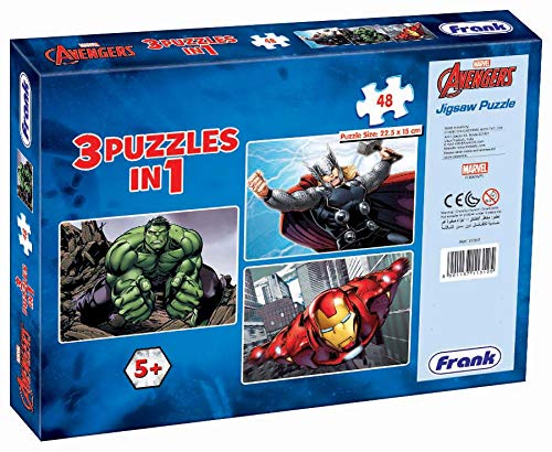 Avenger 3 Jigsaw Puzzles In 1 - 48 Pieces - Frank - Image 4