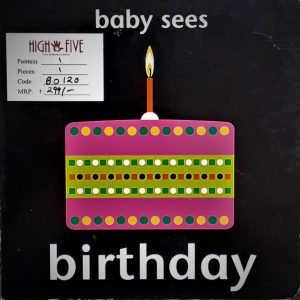 Baby sees birthday