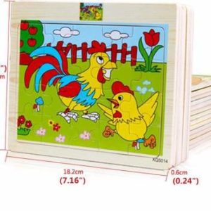 Chicken Jigsaw Puzzle - 20 Pieces - Vibgyor Vibes