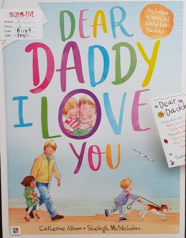 Dear daddy I love you