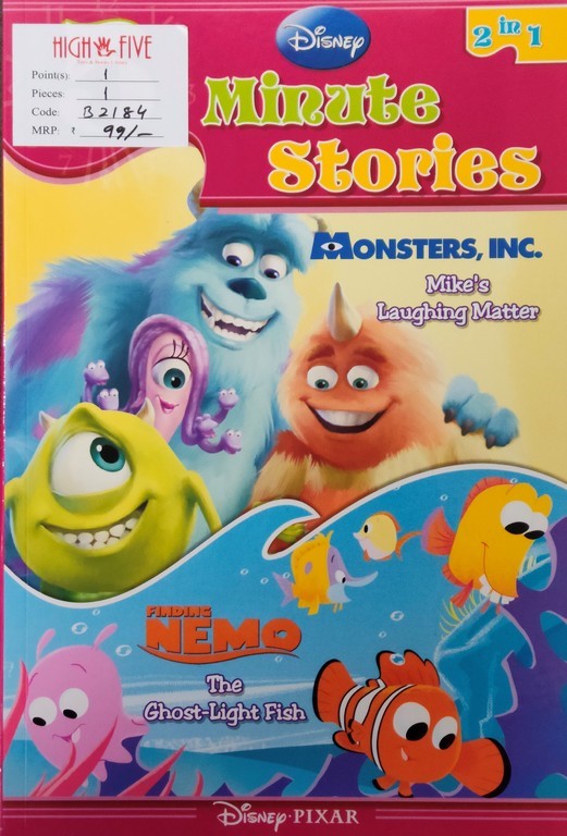Disney 5 Minute Stories Monsters,Inc. _ Finding Nemo