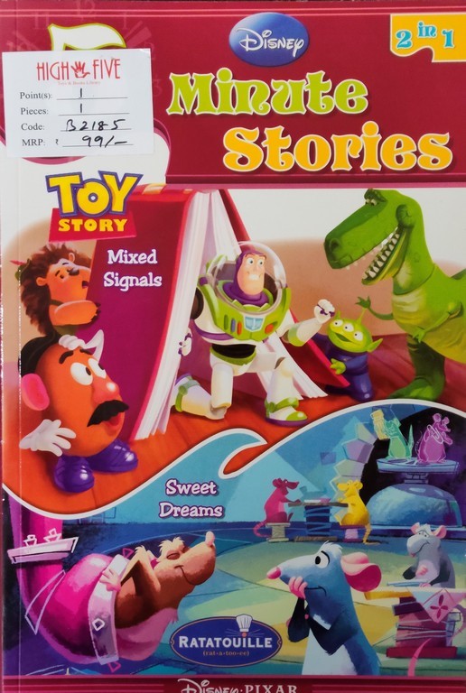 Disney 5 Minute Stories Toy Story - Ratatouille