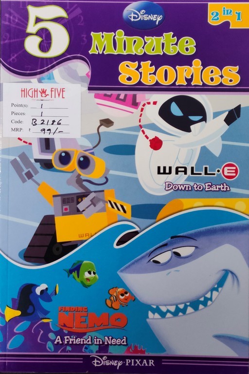 Disney 5 Minute Stories Wall.E - Finding Nemo
