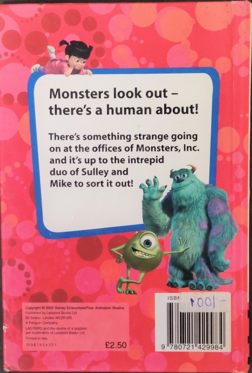 Disney Pixar Monsters INC