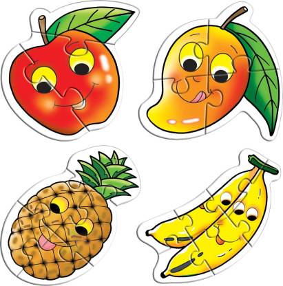 Early Puzzles 4 Fruits