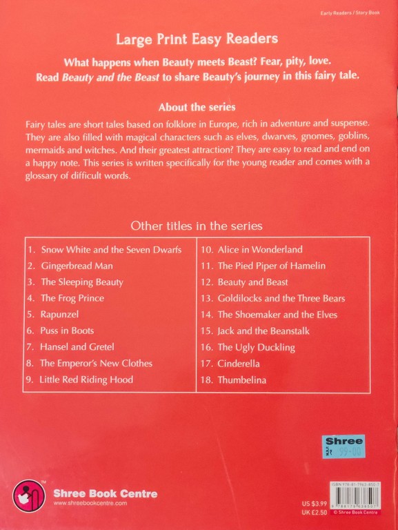 Easy Reader Beauty and Beast