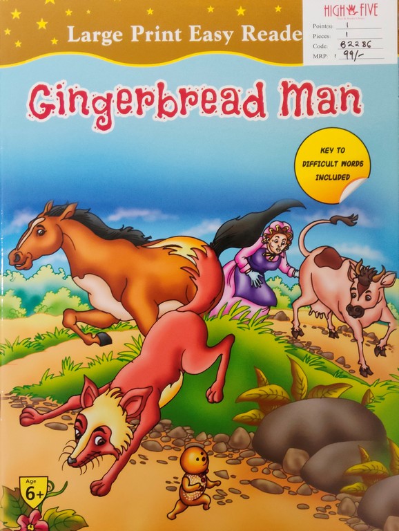 Easy Reader Gingerbread Man
