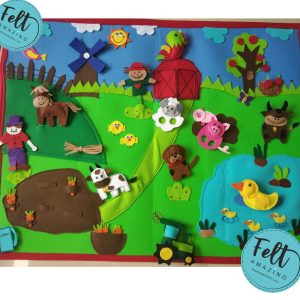 Felt Mat - Farm