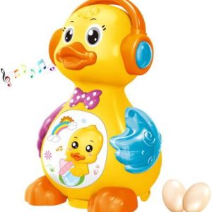 Funny Duck Laying Eggs Musical Miss & Chief
