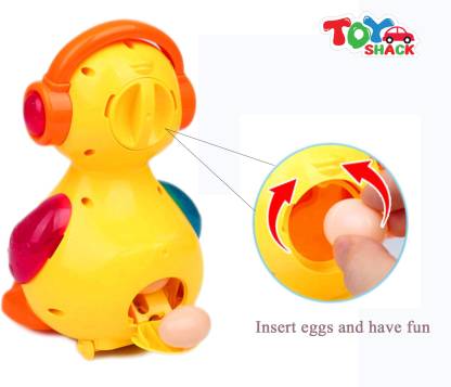 Funny Duck Laying Eggs Musical Miss & Chief