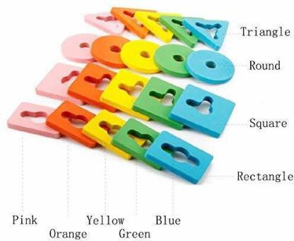 Geo Cavity Wooden Shape Sorter