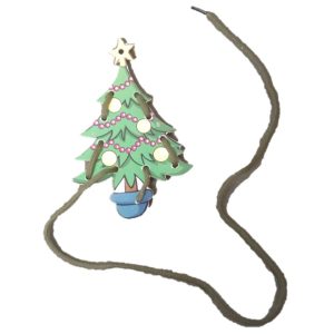 Lace It Up Toy Christmas Tree Shape Playmate