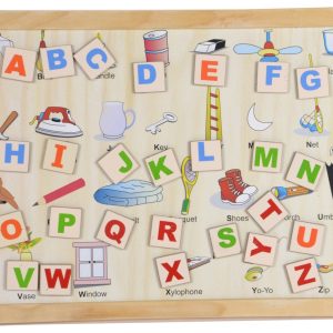 Magnetic Twin play Tray Alphabets SkilloFun