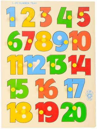 Numbers Identification Tray Skillofun