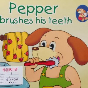 Pepper-Brushes-His-Teeth