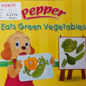 Pepper-Eats-Green-Vegetables