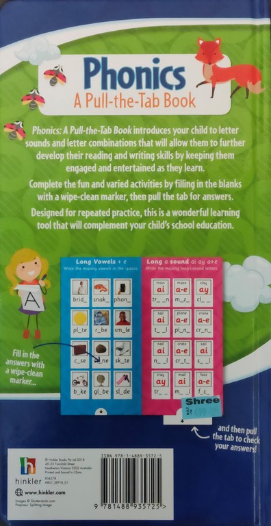 Phonics A Pull-the-Tab Book