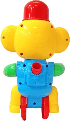 Push n Pull Along with Elephant Drum Tapping Toy