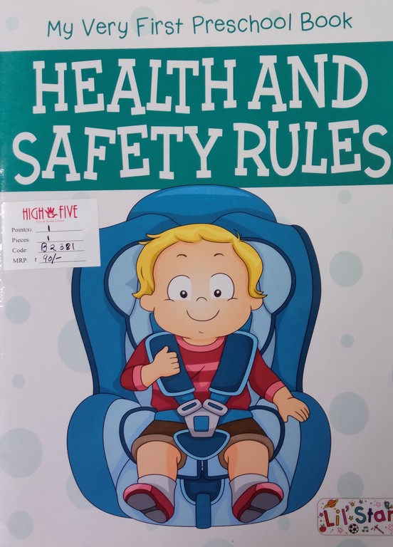 Safety Rules My Very First Preschool Book - English