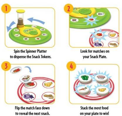 Snack Attack Rotary Table Spin Match