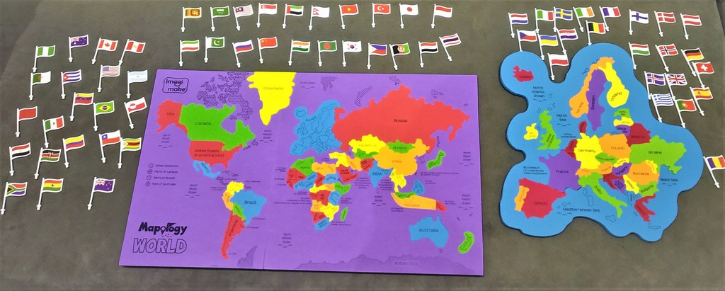 Mapology World and Europe