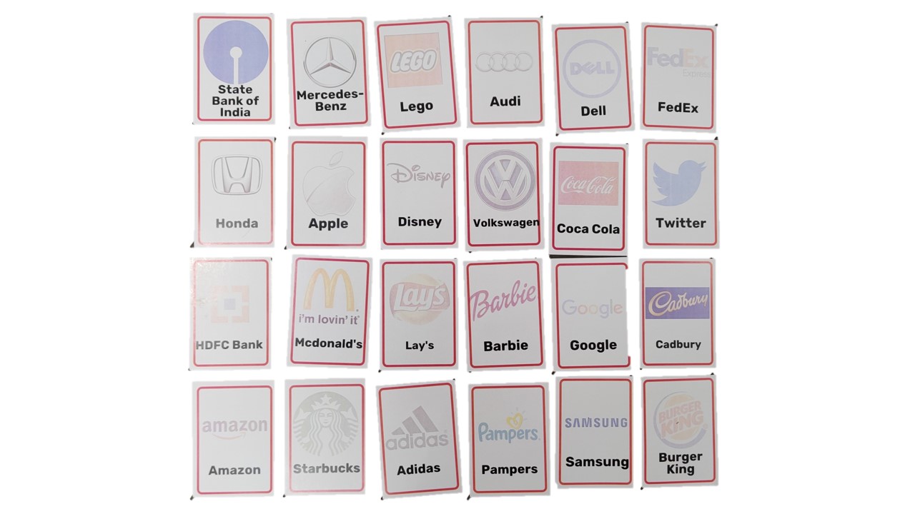 Logos Flash cards