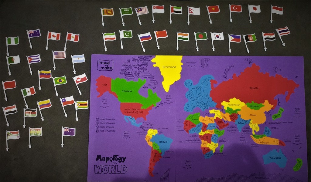 Mapology World and Europe