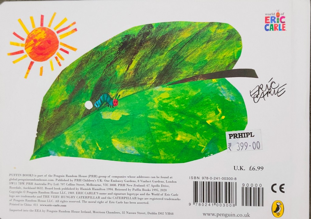 The Very Hungry Caterpillar
