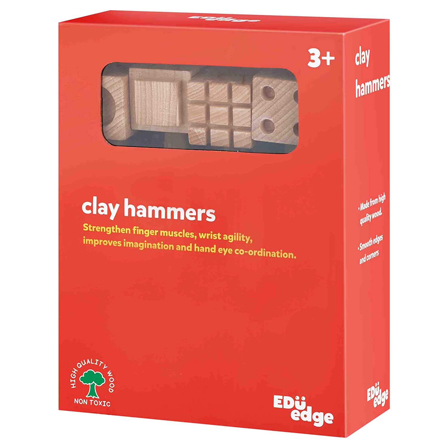 Wooden Clay Hammer Edu Edge