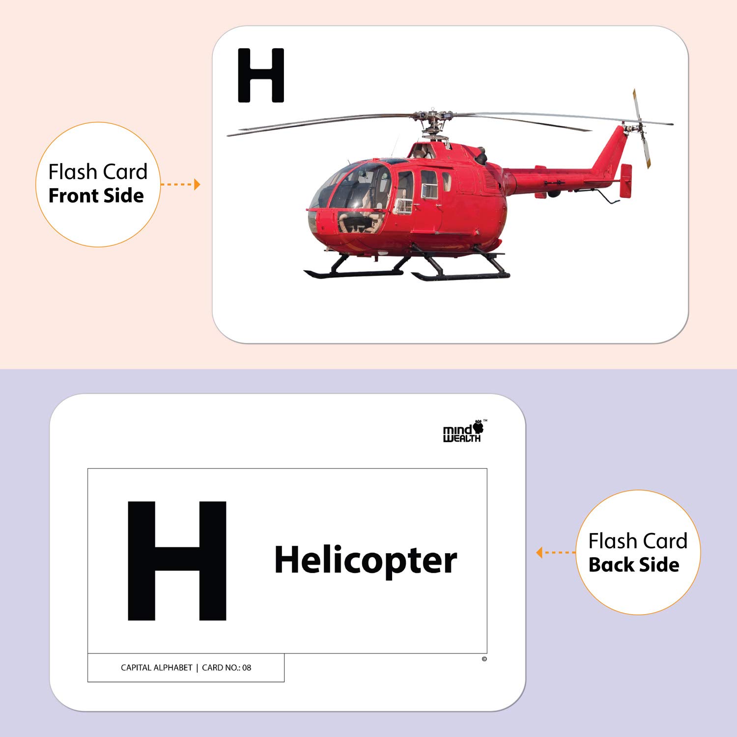 capital alphabets flashcards