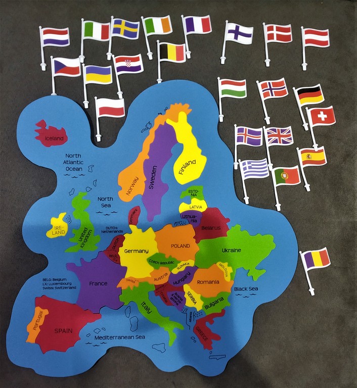 Mapology World and Europe