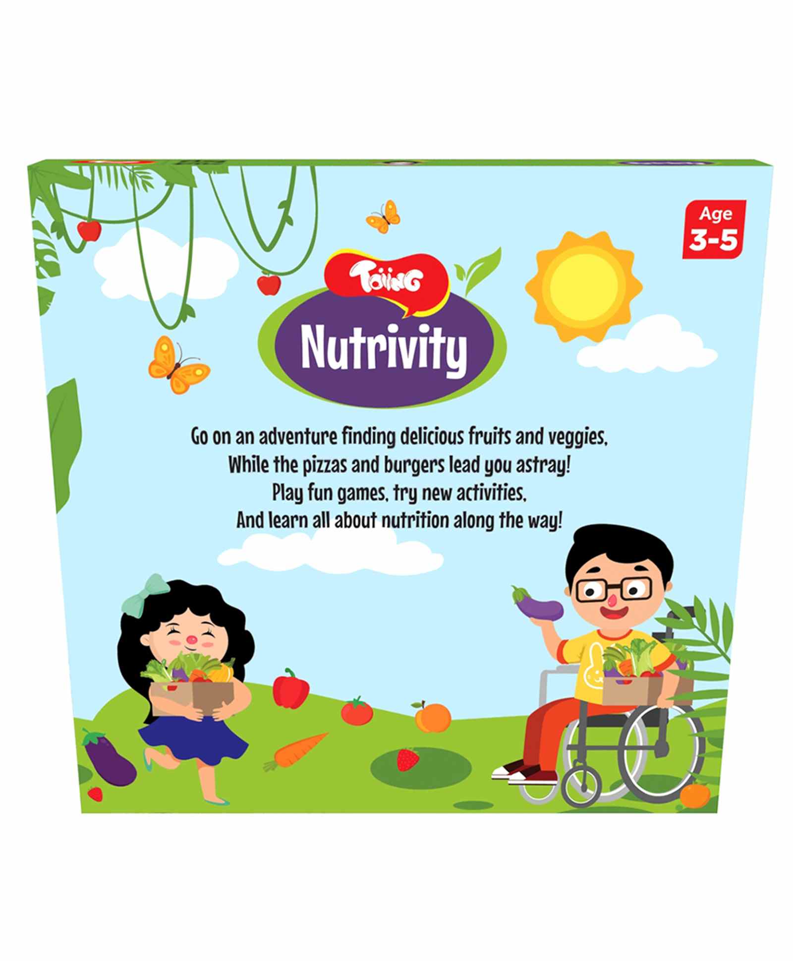 Nutritivity 3 In 1 Games Pack - Toiing