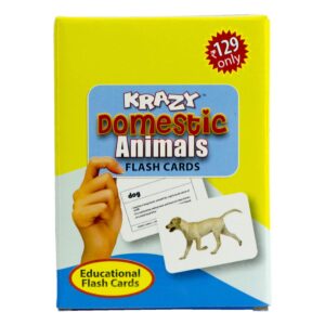 Domestic Animals - Mini Flash Cards - Krazy