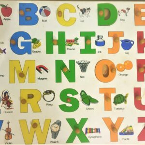 Identification Tray Alphabets