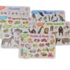 Mats 1 Alphabets Fruits Wild Animals Birds Domestic Animals Vegetables