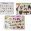 Mats 1 Alphabets Fruits Wild Animals Birds Domestic Animals Vegetables