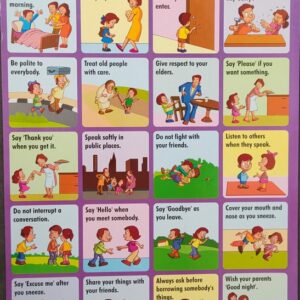 My Preschool Educational Chart Good Manners