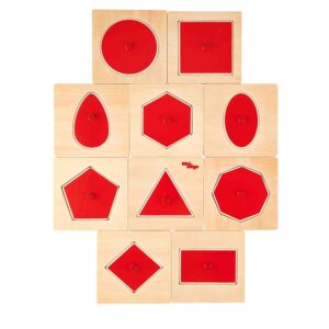 Ten Shapes Puzzle Identification Tray Eduedge