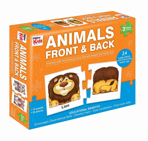 animals front and back Braino Kids